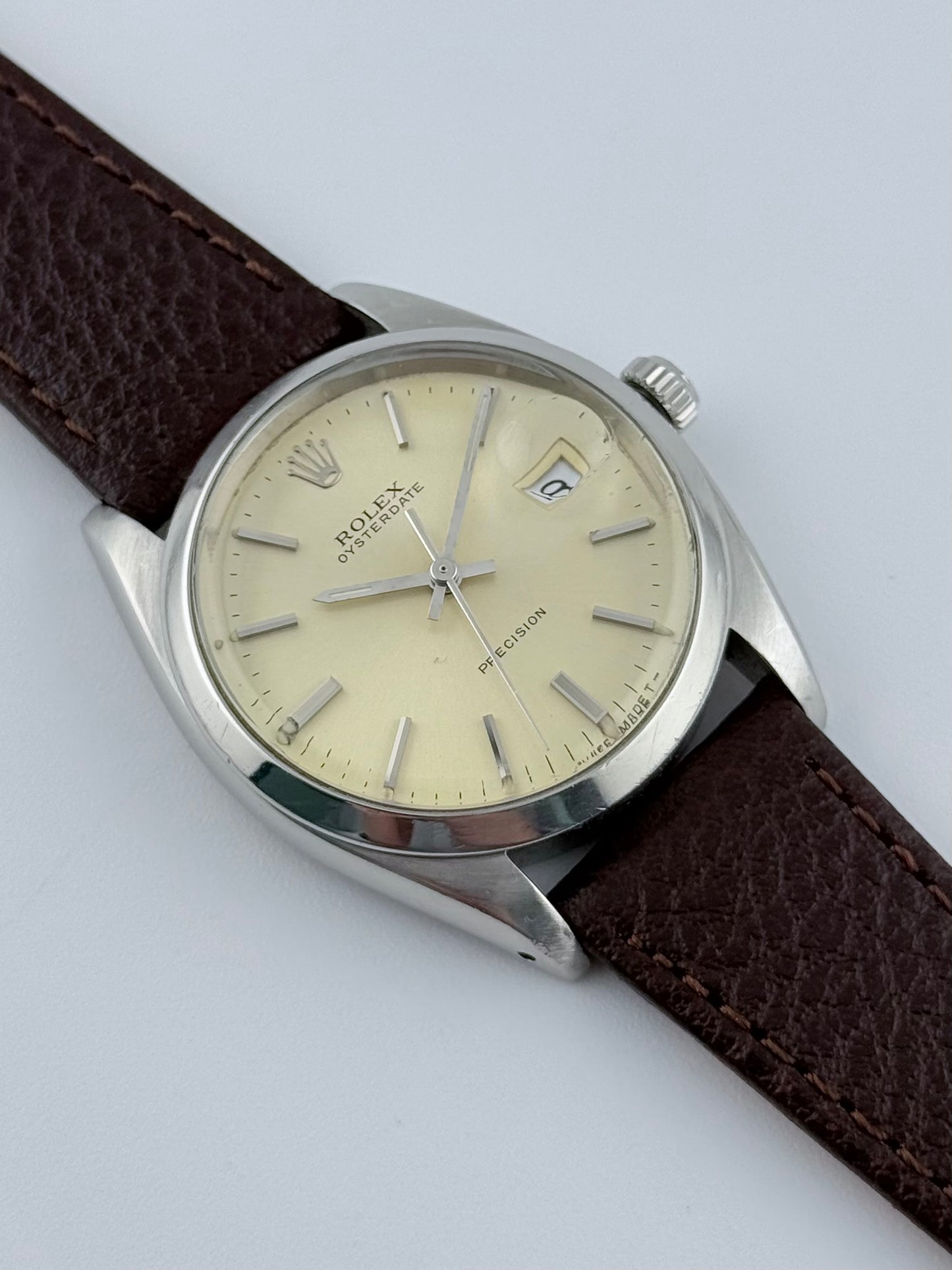 Rolex Oysterdate Precision Manual Wind - 6694 - Champagne Dial