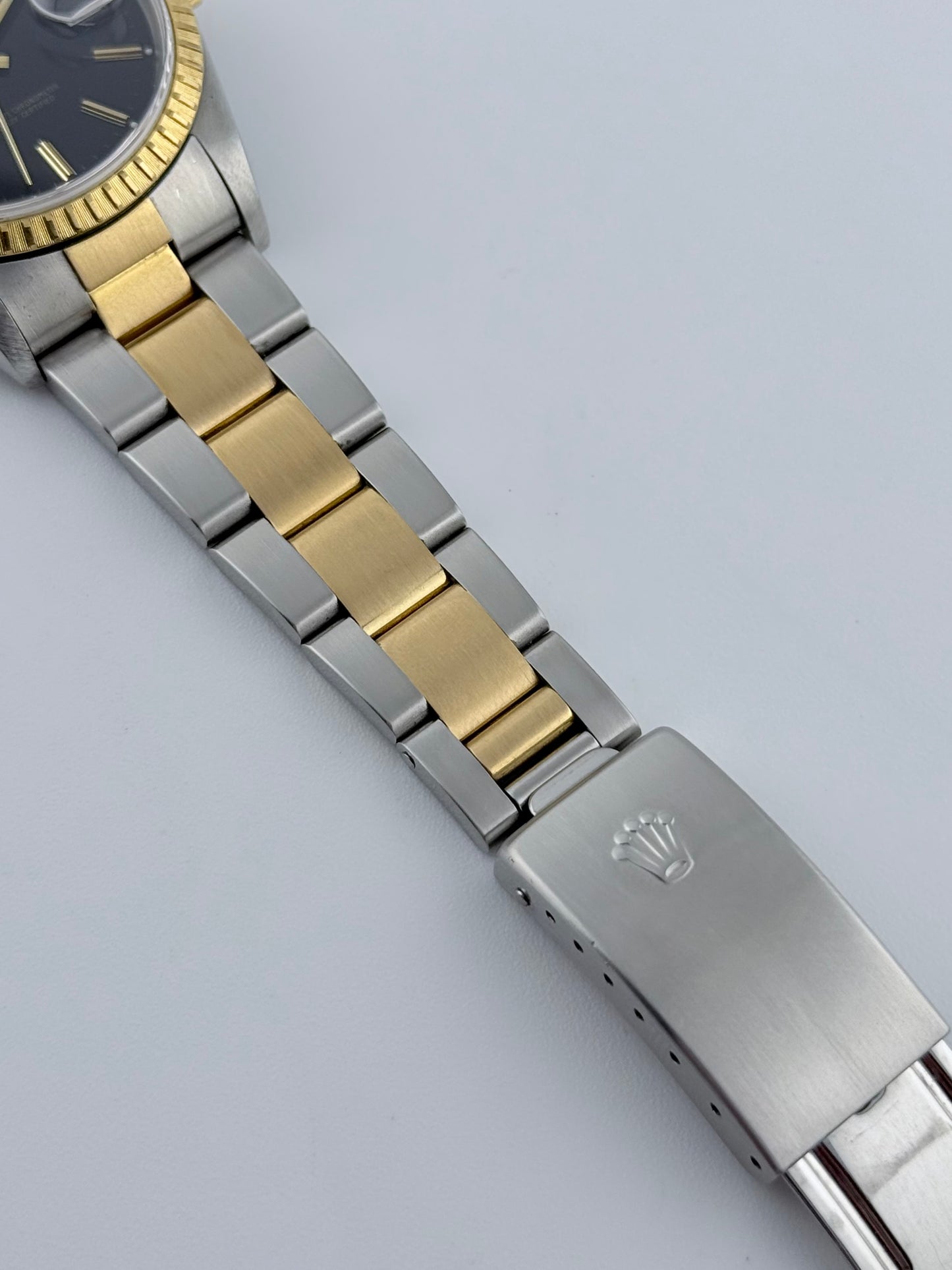 Rolex Oyster Perpetual Date - Two-Tone - 15233 - Box and Papers