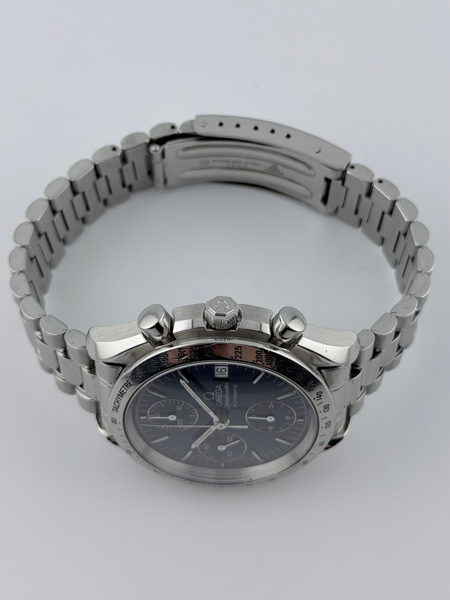 Omega Speedmaster Automatic Chronograph Date - 175.0043 Blue Sunburst Dial