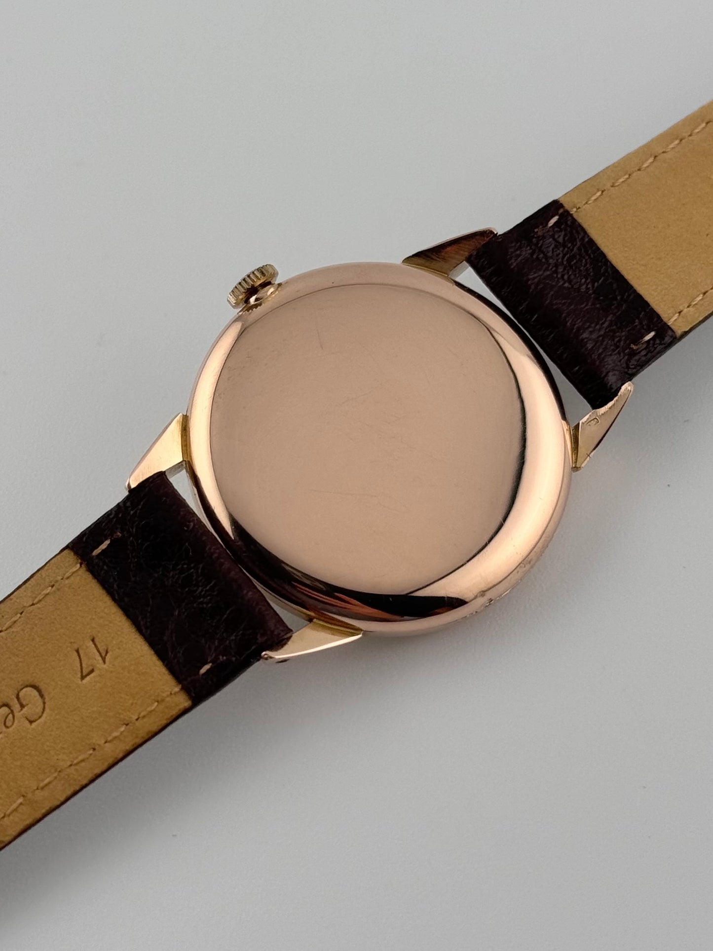 Omega Sub Seconds Manual Wind Solid 18ct Rose Gold