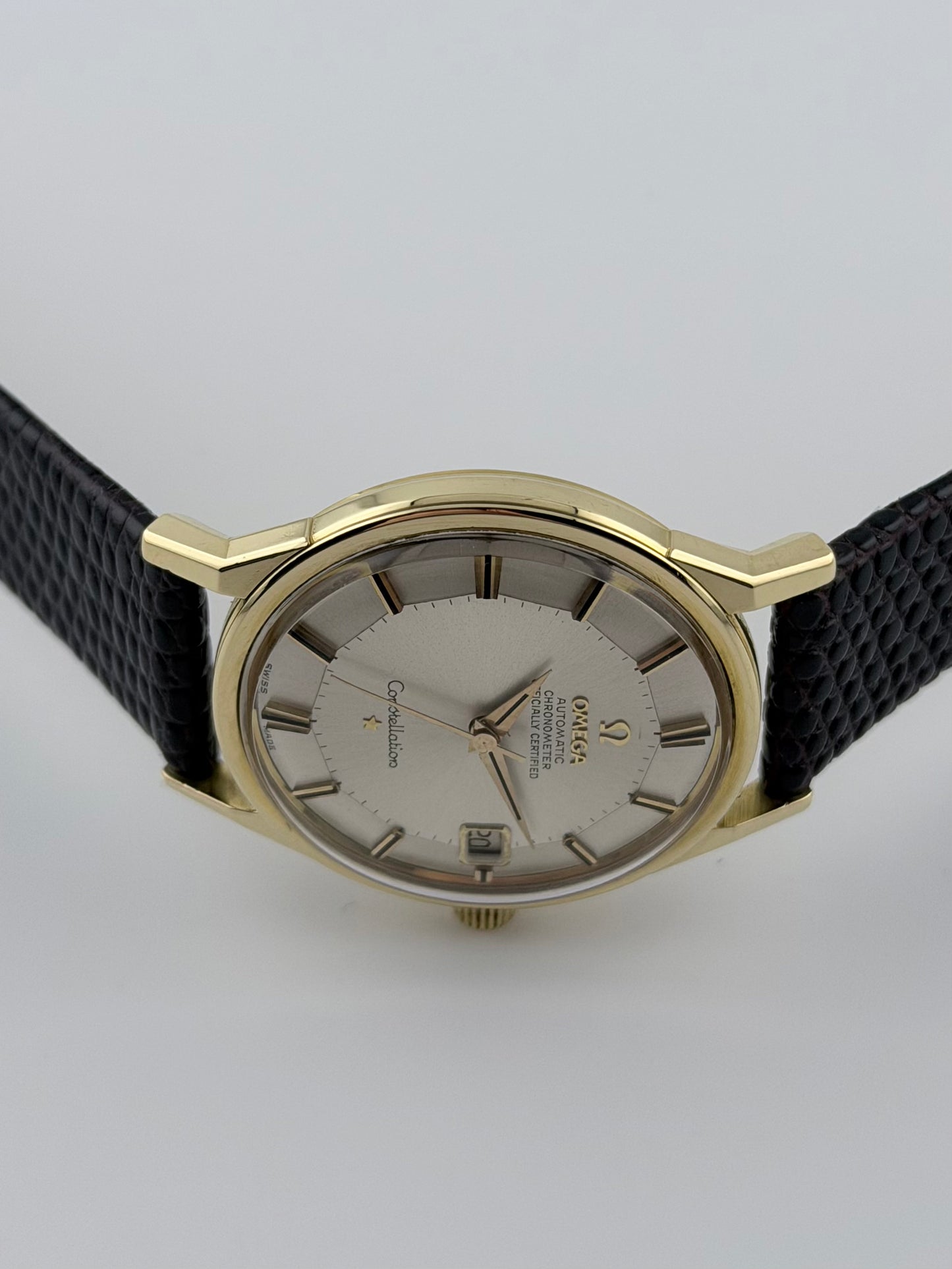 Omega Constellation Automatic Pie-Pan - Rare 18ct Gold - 168.005