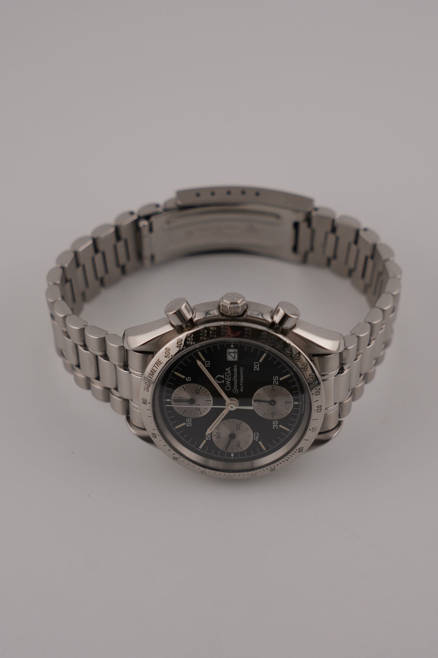 Omega Speedmaster Automatic Chronograph - 175.0043 - Reverse Panda Dial