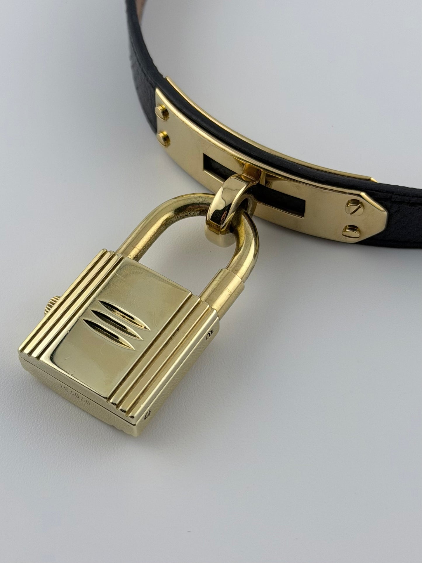 Hermes Paris Kelly Lock Watch - Ladies