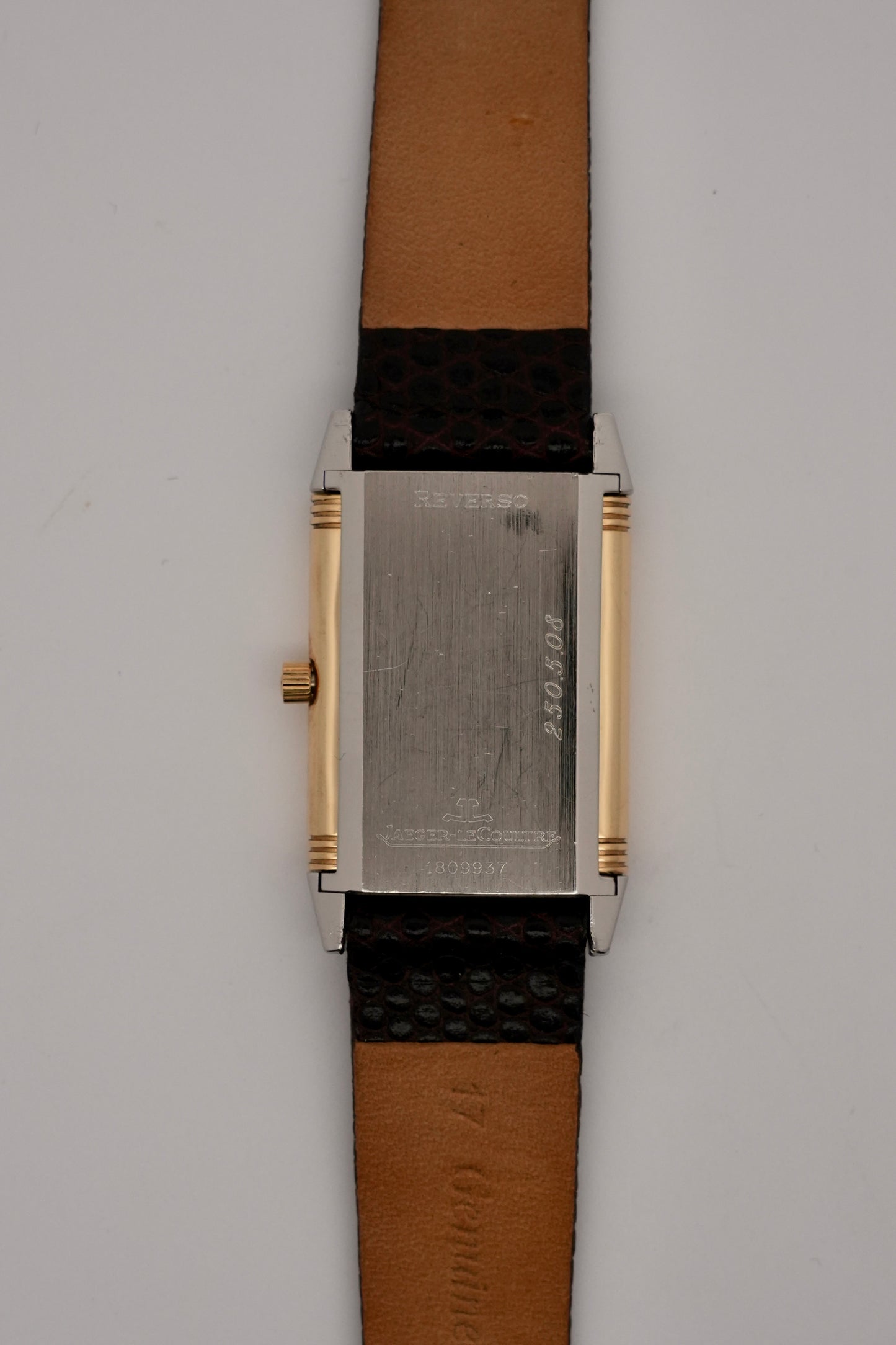 Jaeger LeCoultre Reverso Classique Quartz - 250.5.08 - 18ct Gold & Steel