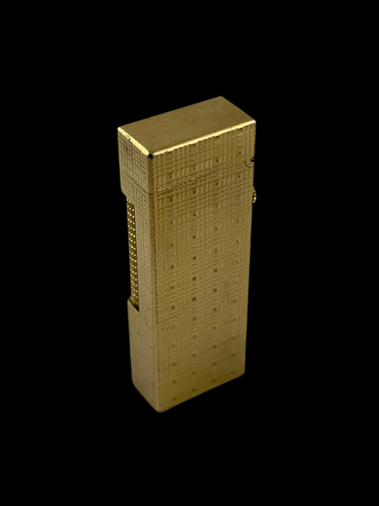 Dunhill Roller Gas Lighter Tartan Pattern