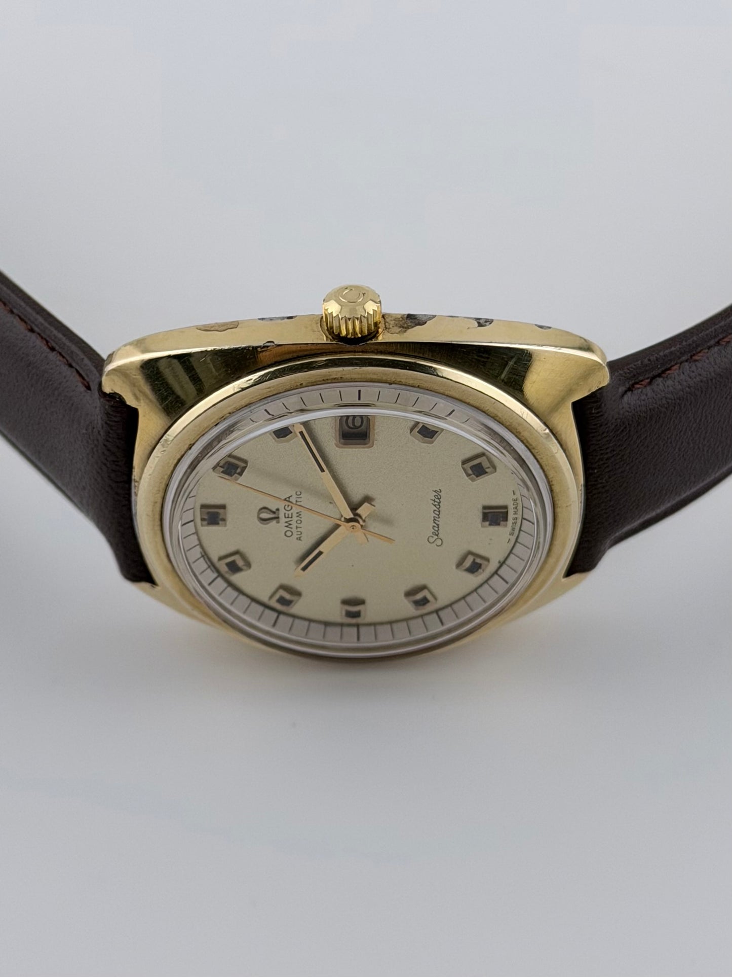 Omega Seamaster Automatic Date Jumbo - Rare Frosted Dial - 166.065