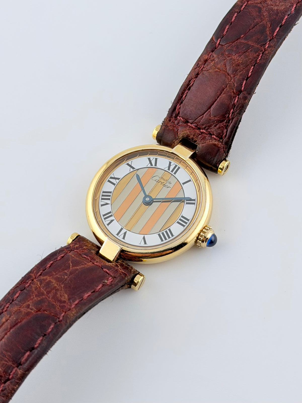 Cartier Must De Vendome Quartz 590004 - Trinity Dial - Ladies