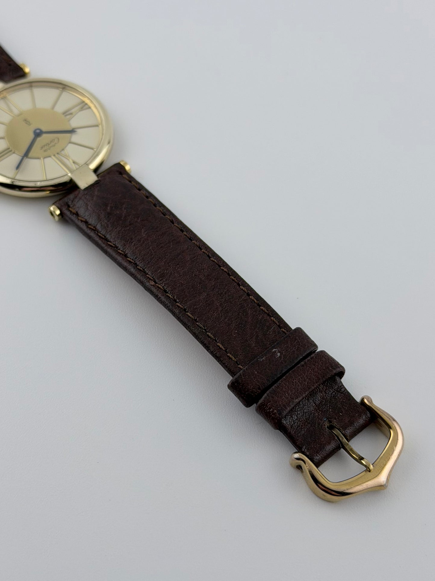 Cartier Must de Cartier Vermeil Quartz - 17 - Gold and Ivory Cloisonne Dial