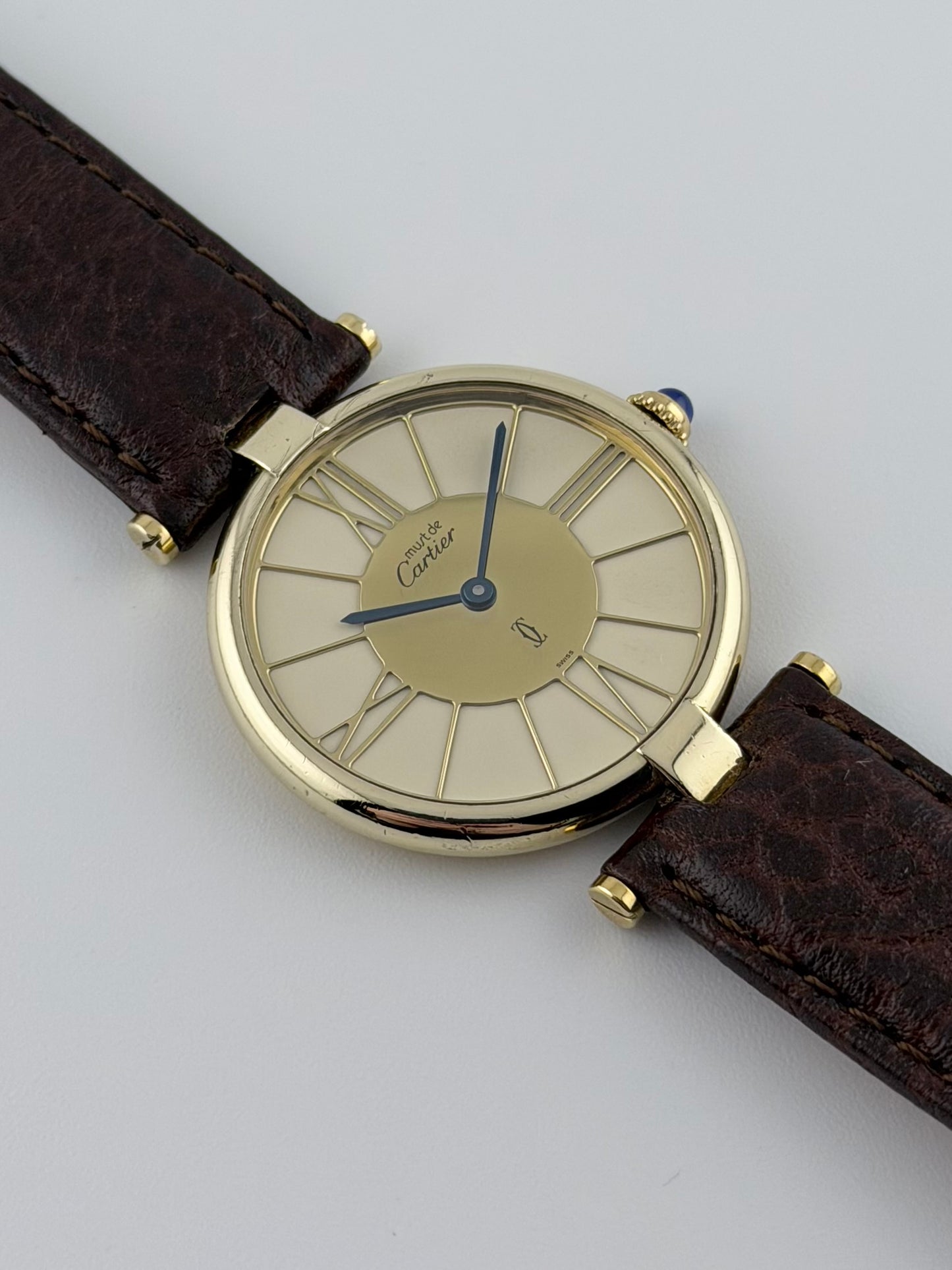 Cartier Must de Cartier Vermeil Quartz - 17 - Gold and Ivory Cloisonne Dial