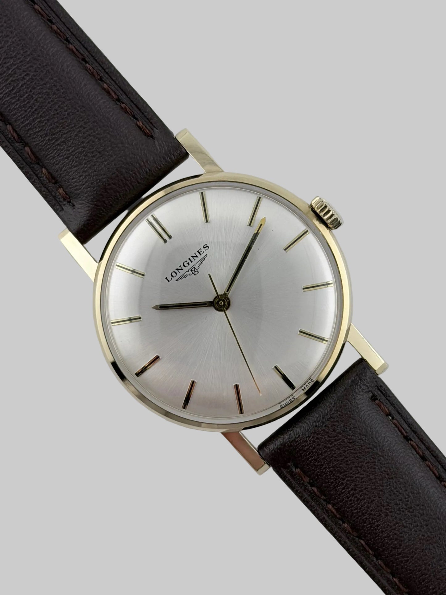 Longines Manual Wind - 9ct Solid Gold - 23040 - Box and Papers
