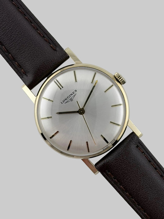 Longines Manual Wind - 9ct Solid Gold - 23040 - Box and Papers