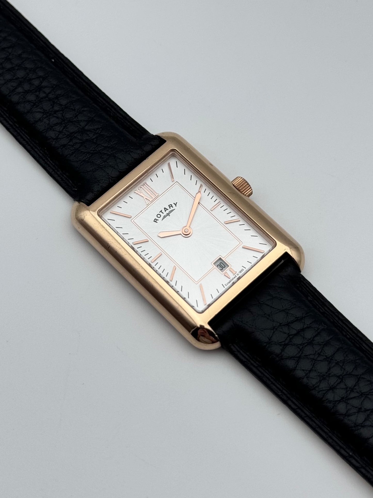 Rotary Tank Quartz Rose Gold - GS02691/02
