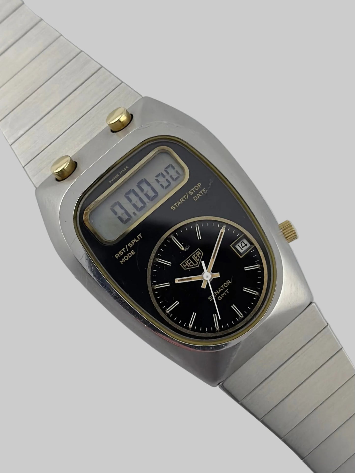 Heuer Senator GMT Quartz Date - 107.403