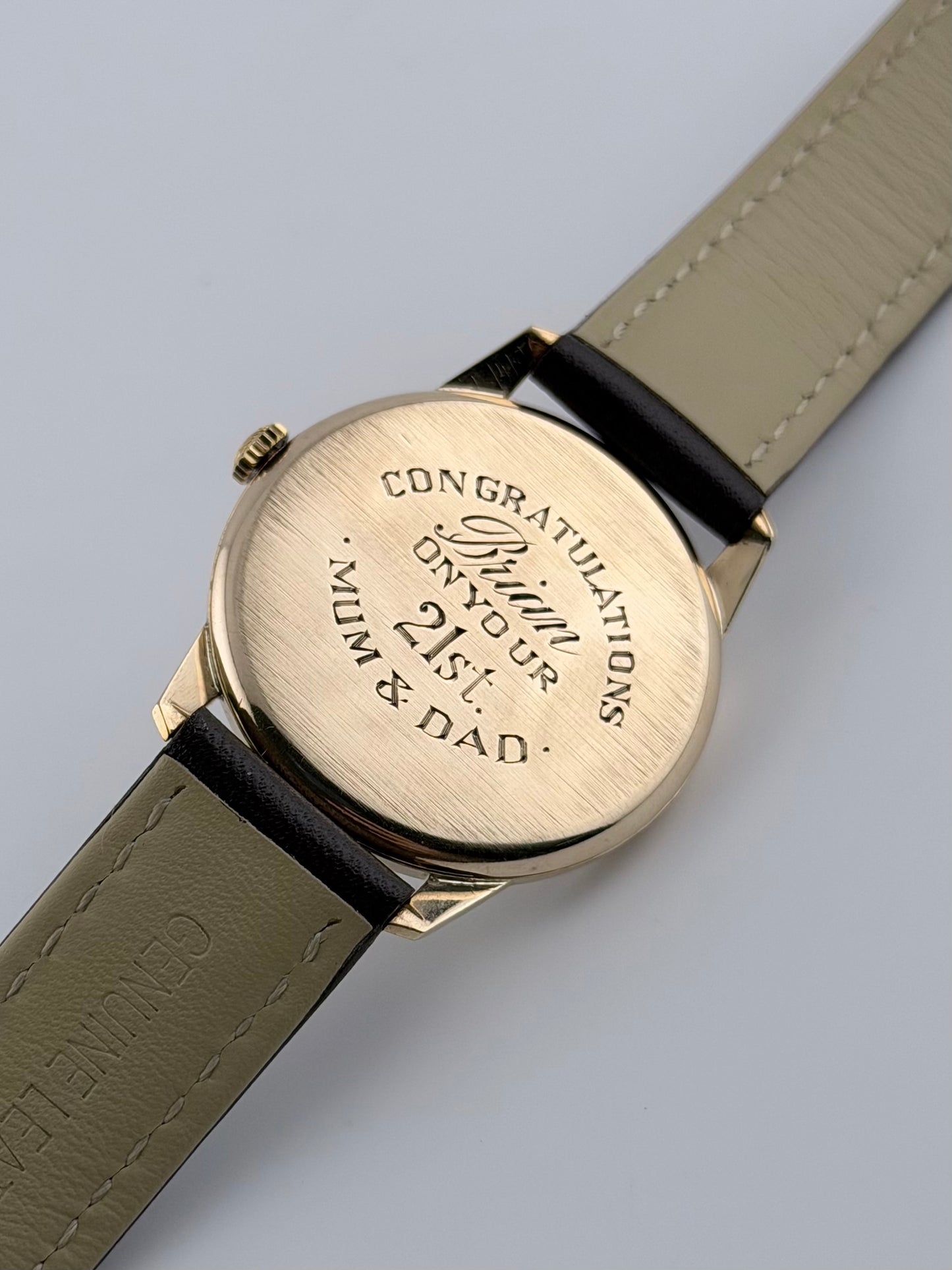 Longines Manual Wind 9ct Gold 7297