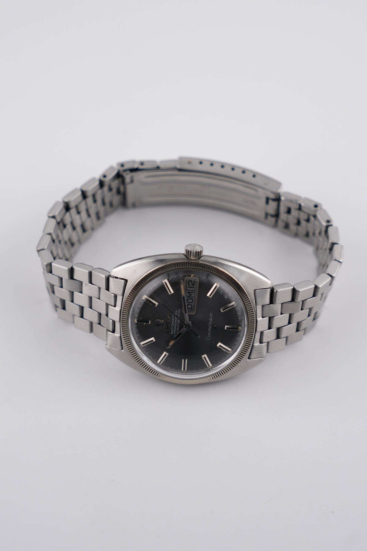Omega Constellation Automatic Day-Date 168.029 - Rare Dark Grey Dial
