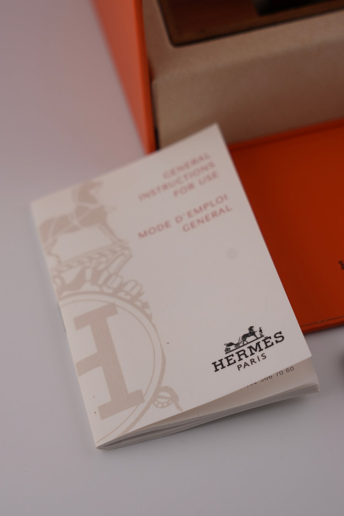 Hermes Paris Kelly Lock Watch - Burgundy - with Box, Booklets and a Tag