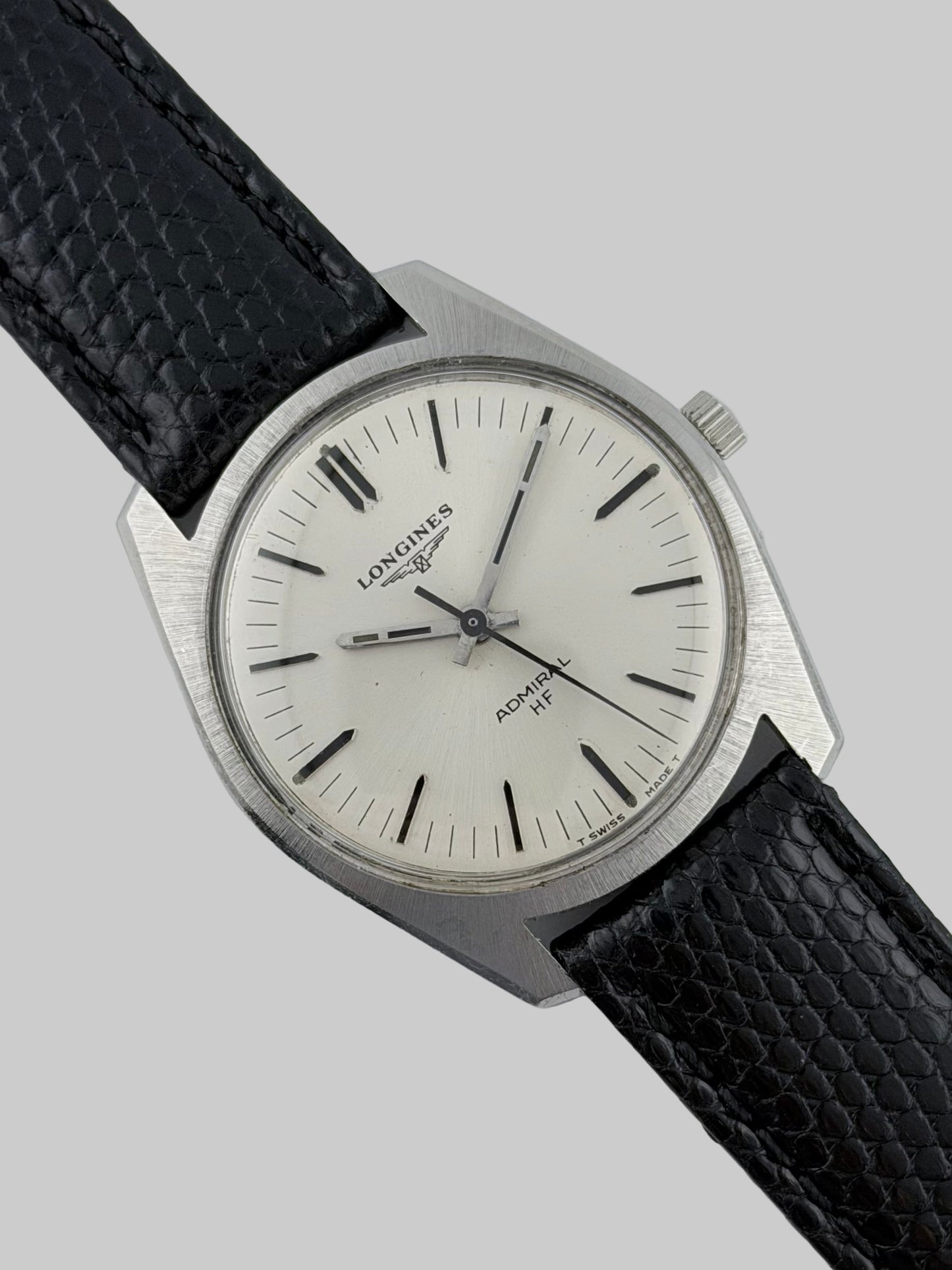 Longines Admiral HF Manual Wind - Sunburst Dial
