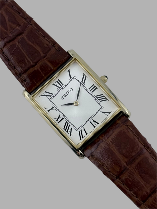 Seiko Tank 7N00-0AZ0 - Sunburst Dial