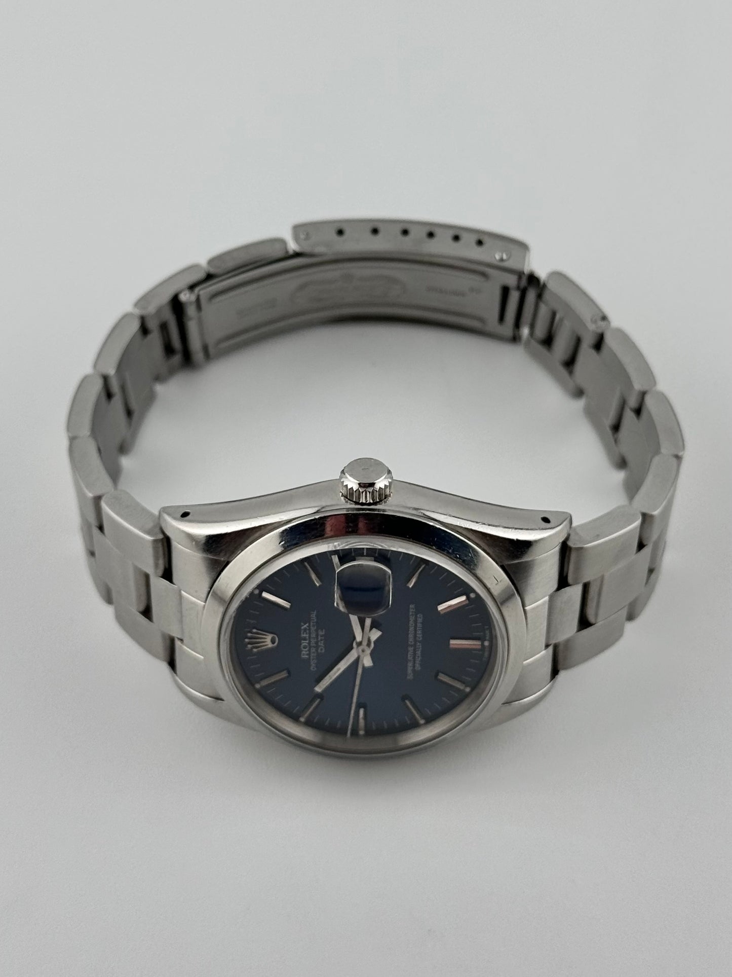 Rolex Oyster Perpetual Date Automatic 15200 - Blue Sunburst Dial