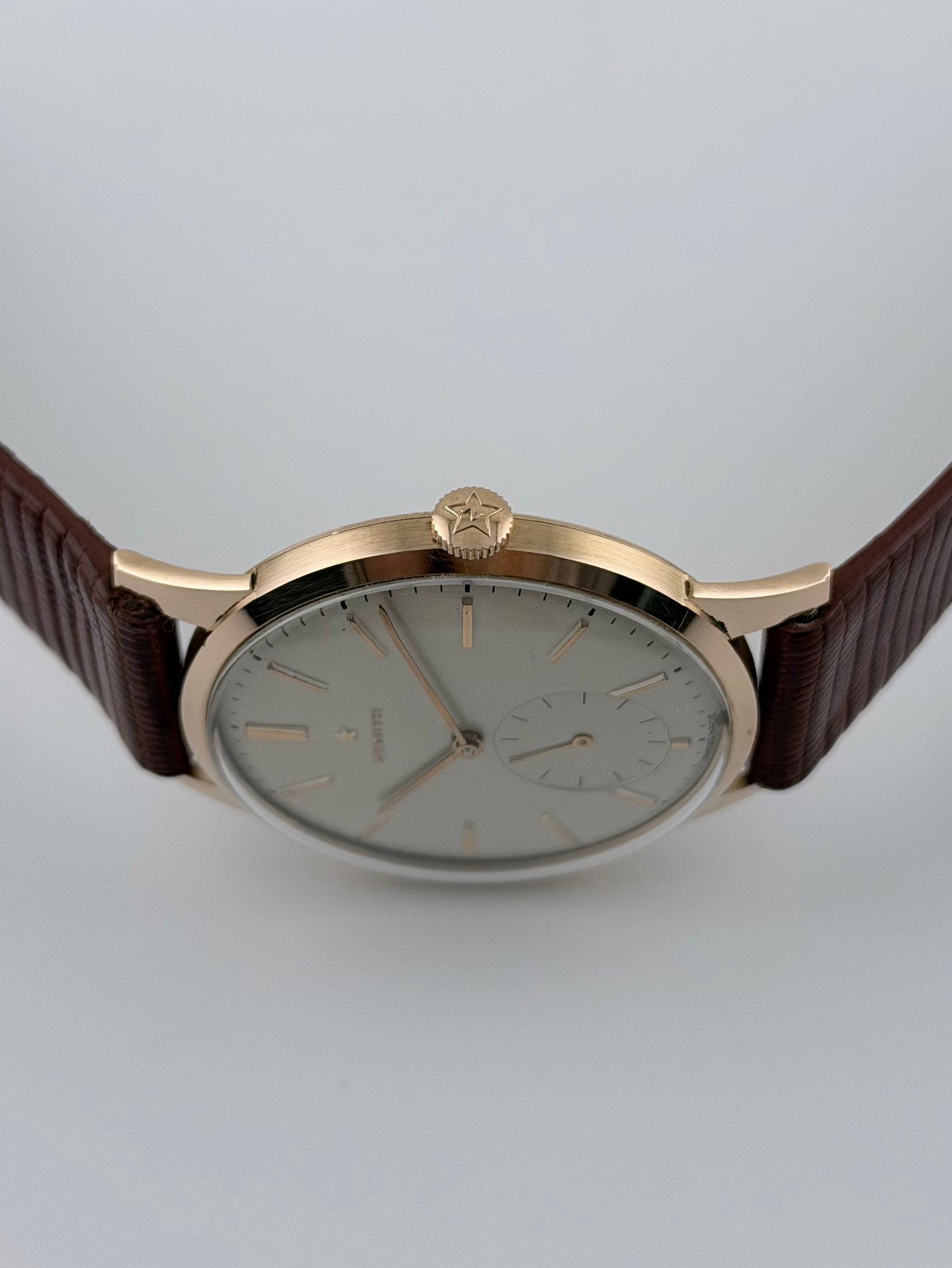 Zenith Sub Seconds Manual Wind 18ct Rose Gold