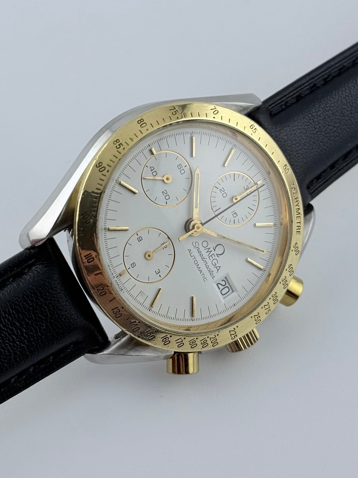 Omega Speedmaster Automatic Chronograph Date - Two-Tone - 375.0043