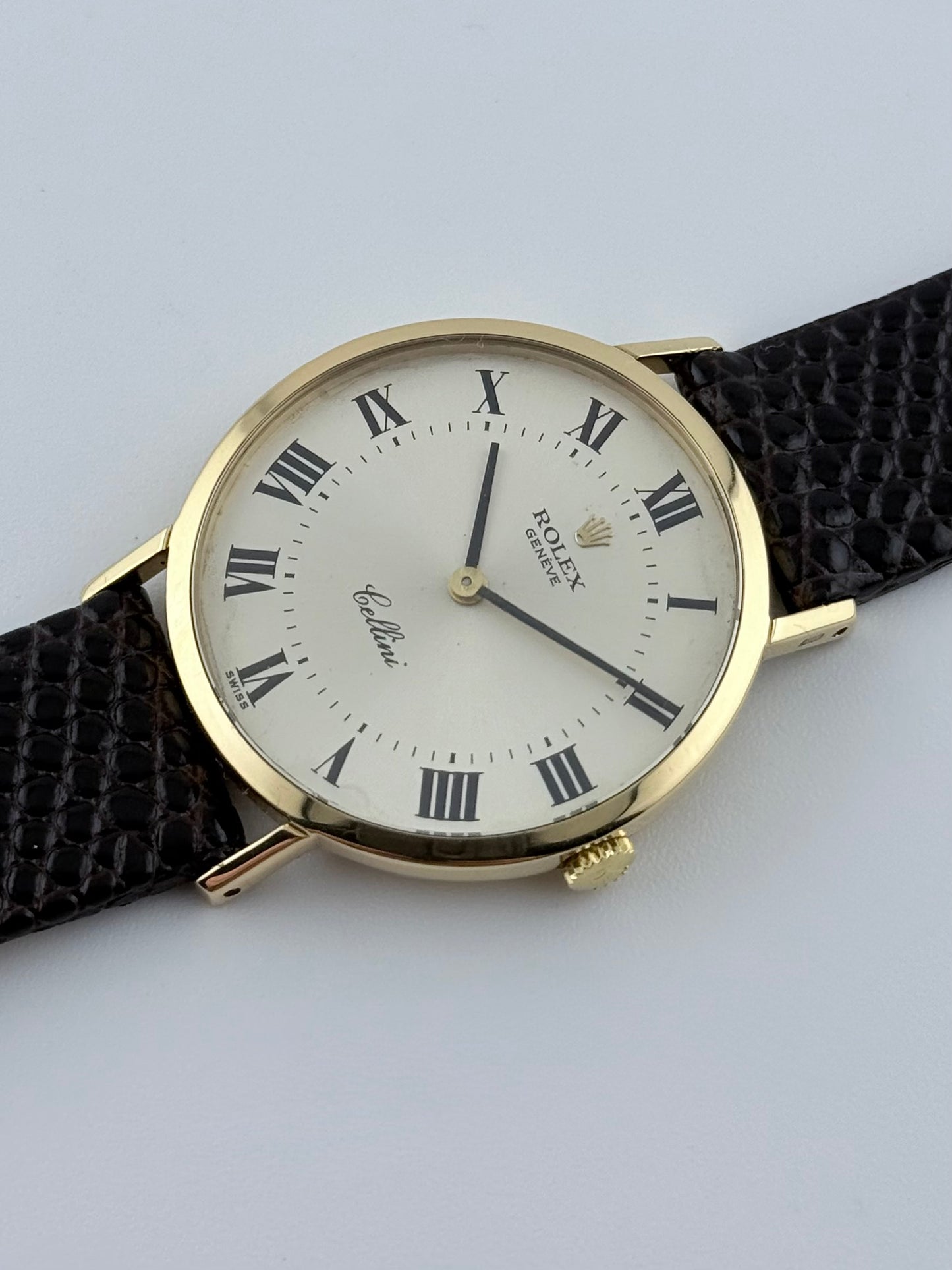 Rolex Geneve Cellini Manual Wind - 18ct Gold - 4112