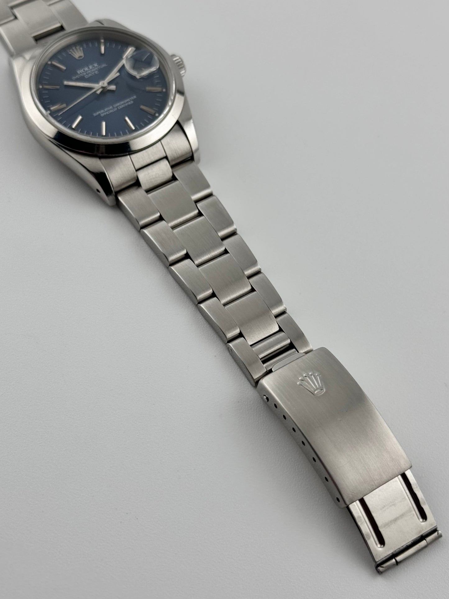 Rolex Oyster Perpetual Date Automatic 15200 - Blue Sunburst Dial