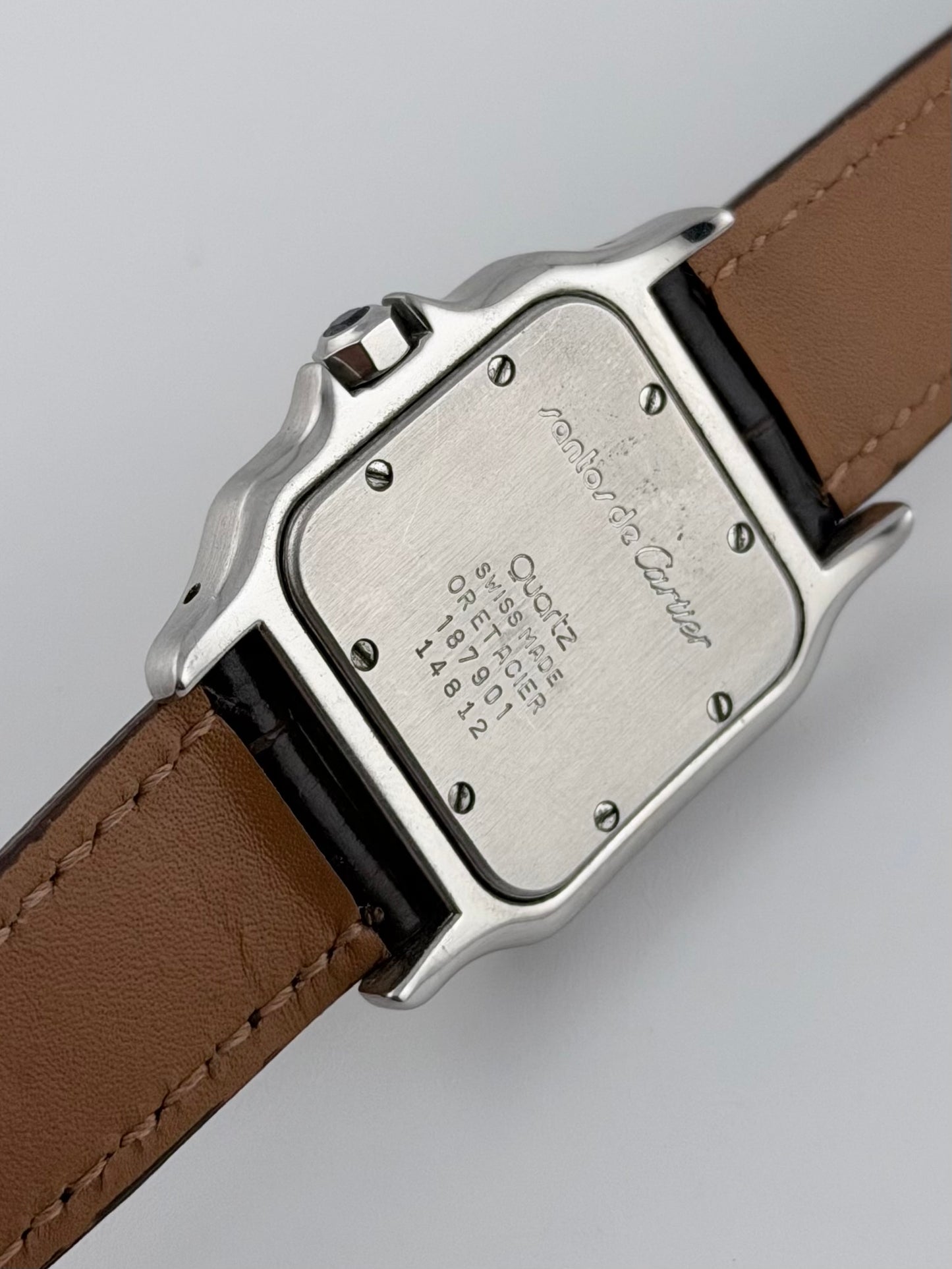 Cartier Santos Galbee Quartz - 187901 - Bi Metal