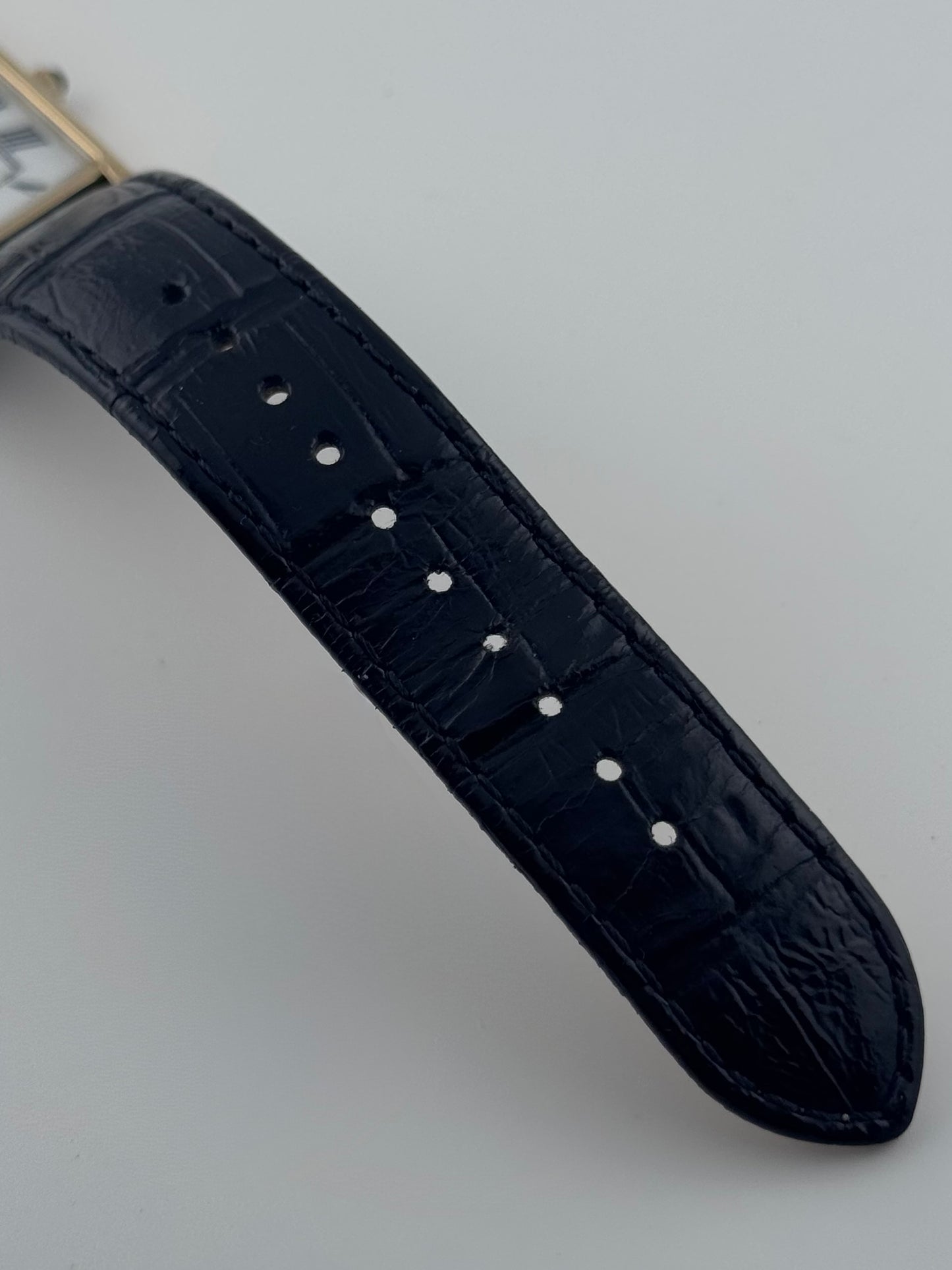 Seiko Tank Quartz V115-0BC0 - Original Strap, Buckle, Box and cartificate - Near Mint