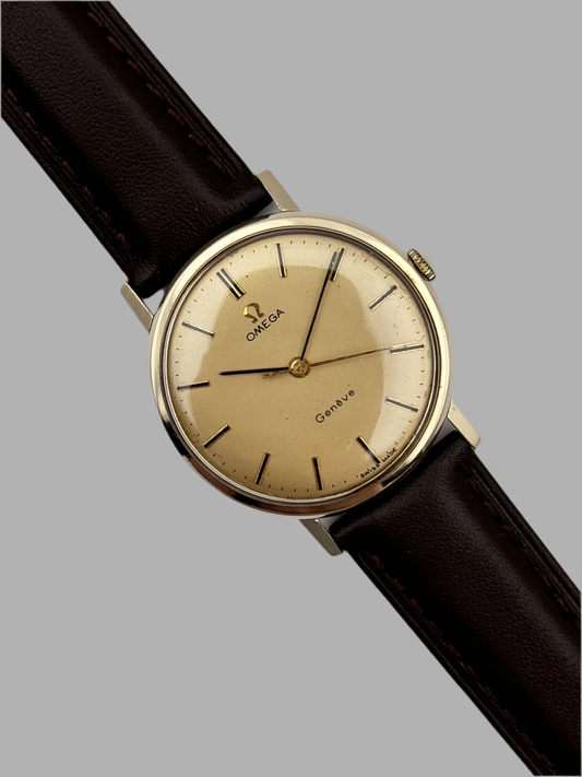 Omega Geneve Manual Wind 9ct Gold 131.25016
