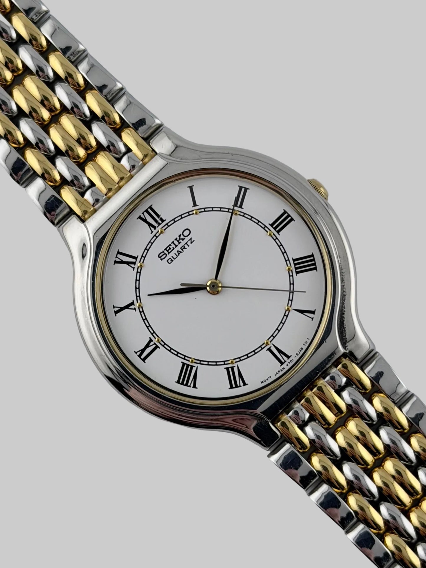 Seiko Galaxy Quartz Dress Watch V701-1K20