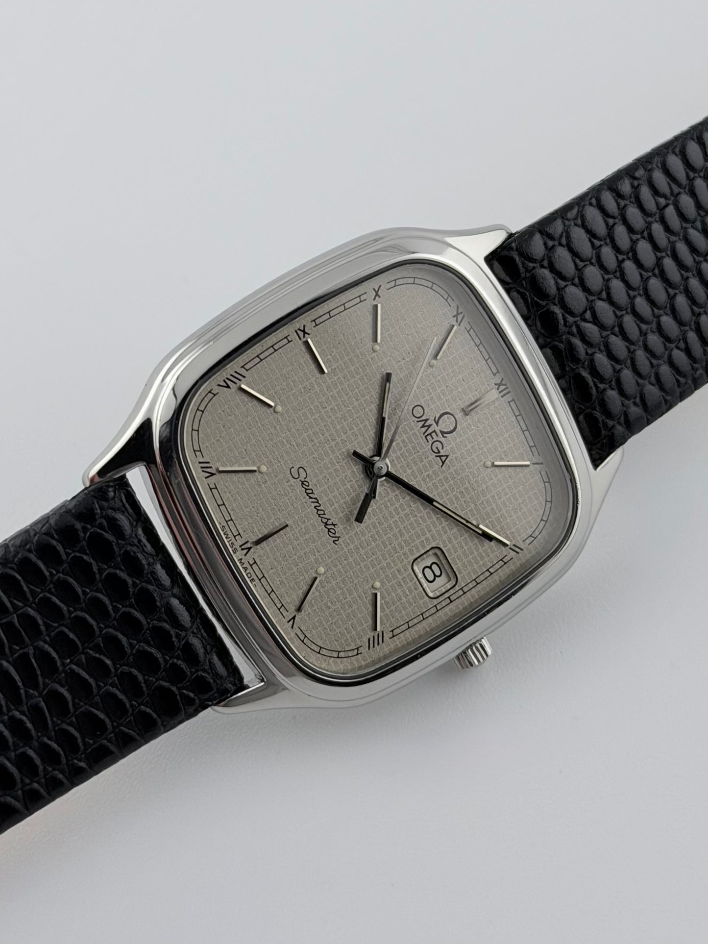 Omega Seamaster Quartz Date - 196.0311 Waffle Stardust Dial