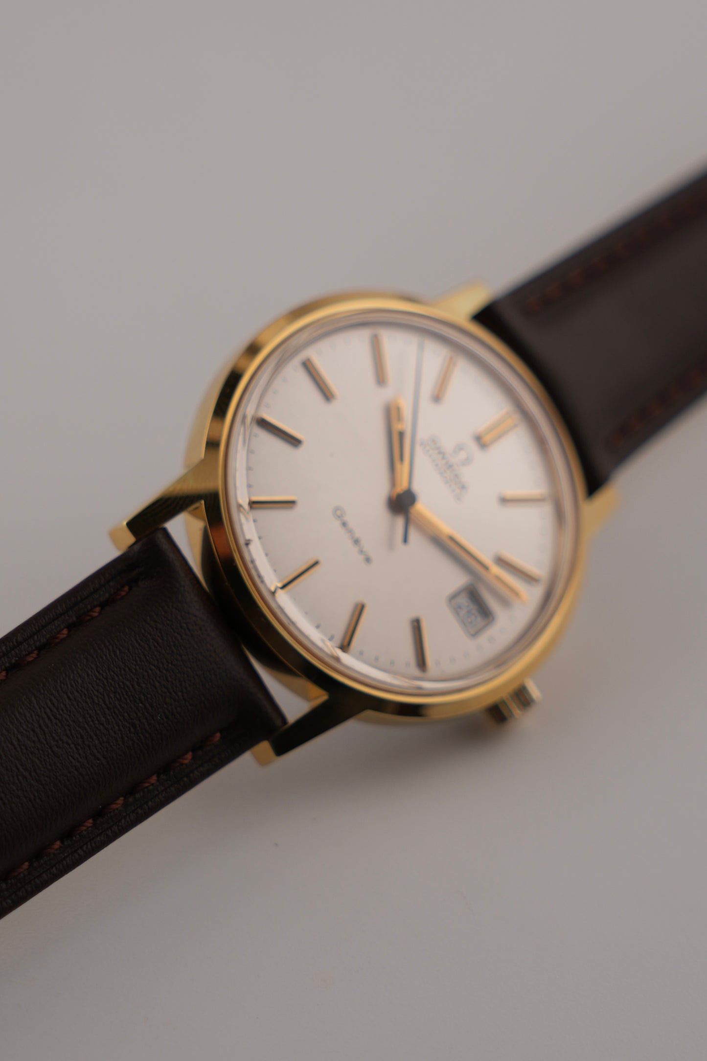 Omega Geneve Automatic Date - 166.0163 - Original Box And Papers