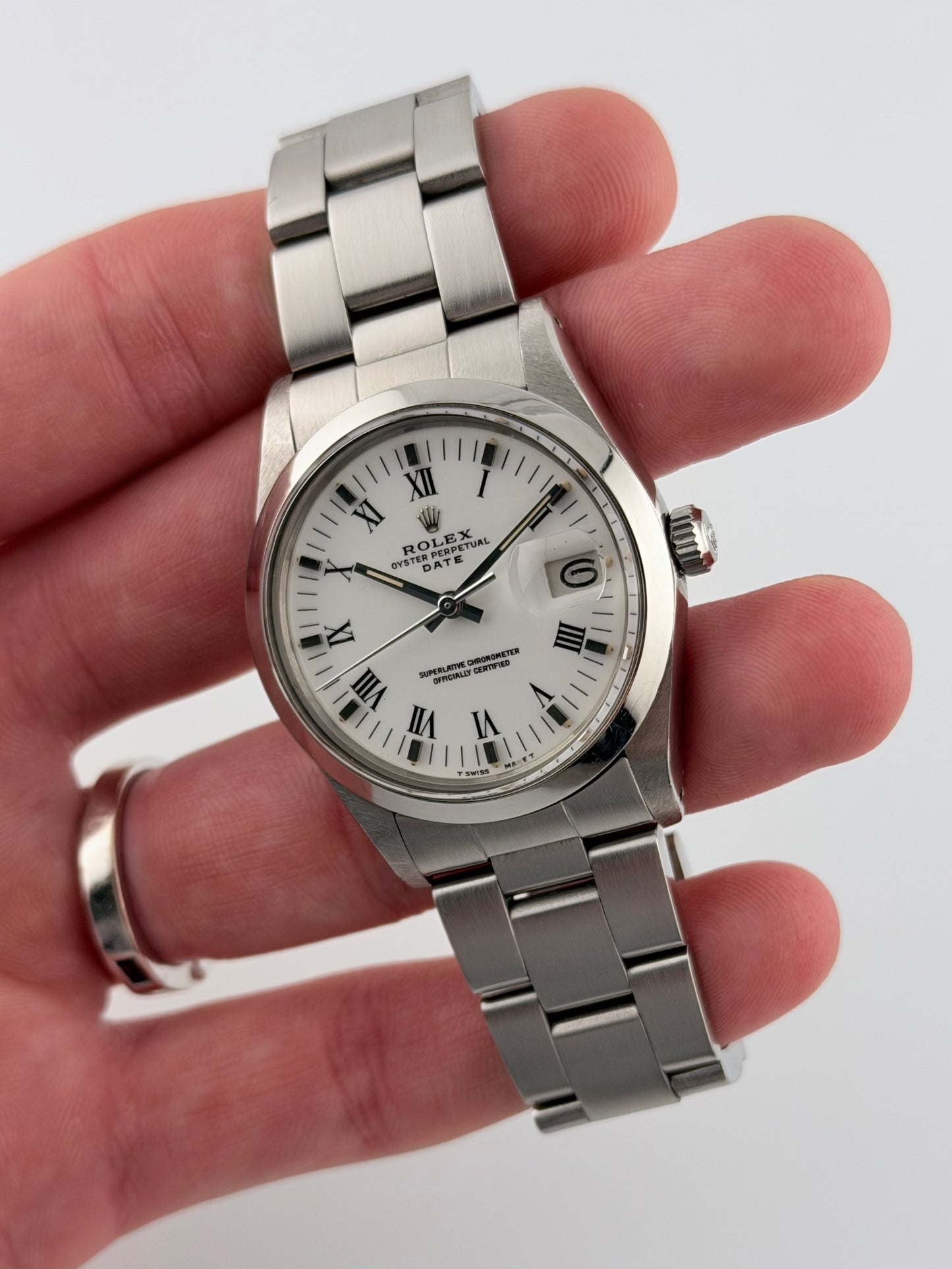 Rolex Oyster Perpetual Date Automatic - 15000 - Original Box And Papers