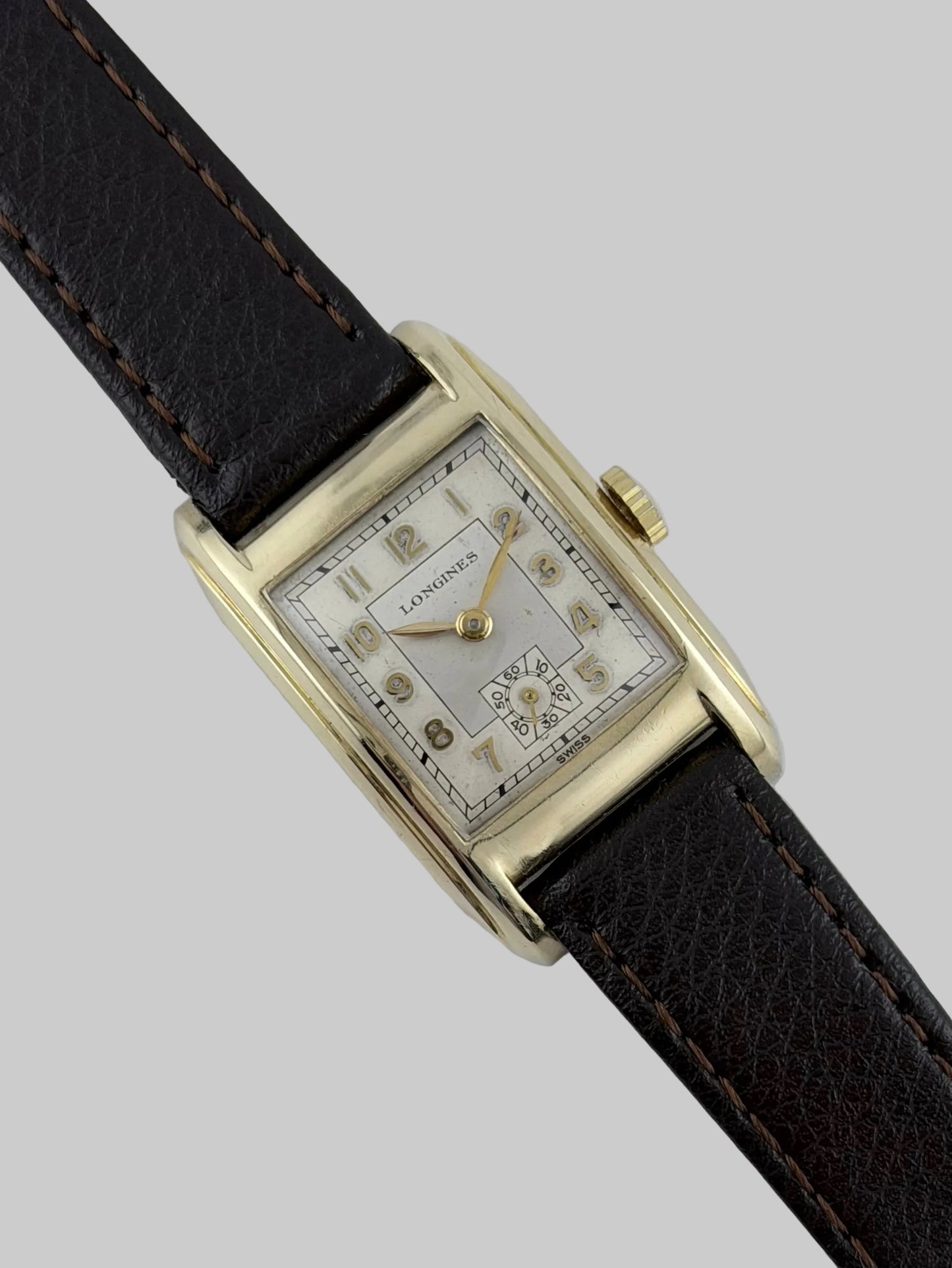Longines Tank Manual Wind - Rare - Gold Filled 1930s
