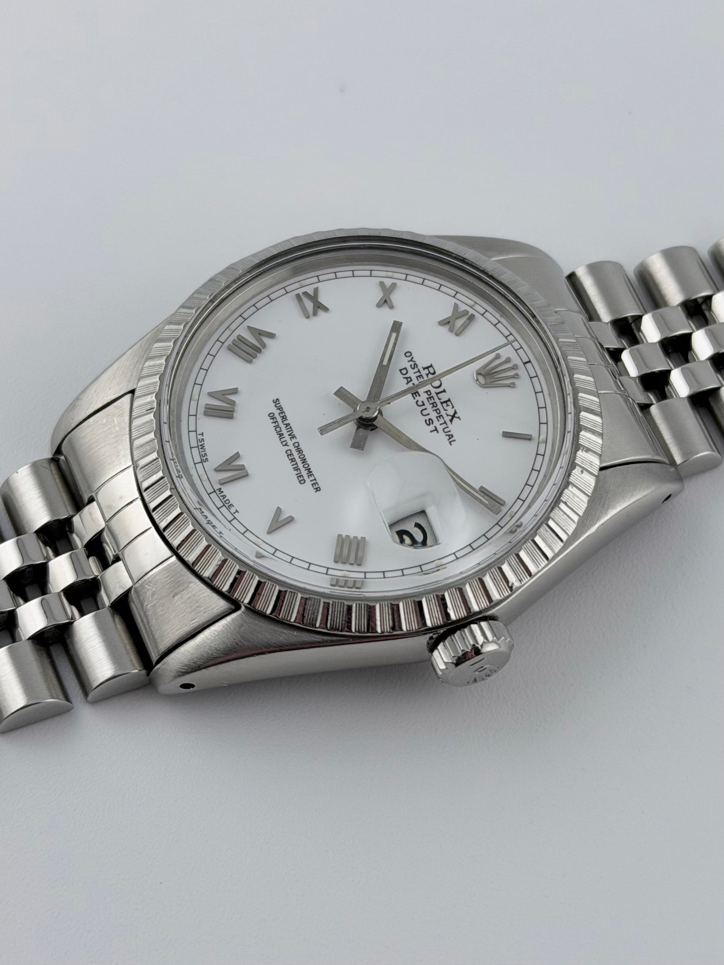Rolex Datejust Oyster Perpetual - 16030 - Roman Numeral Dial - Original Box and Booklet