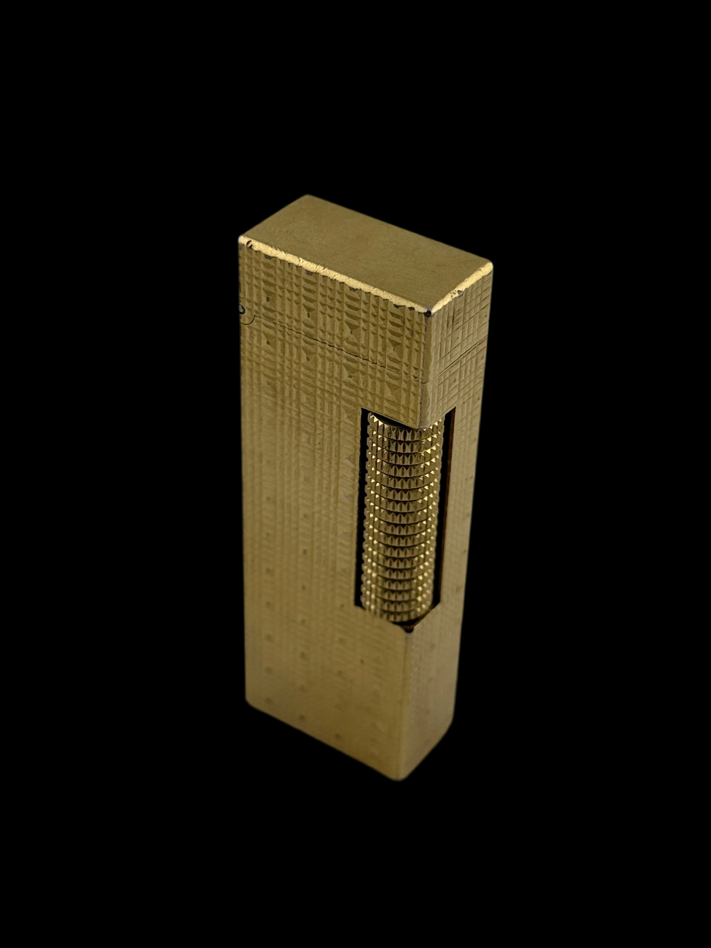 Dunhill Roller Gas Lighter Tartan Pattern