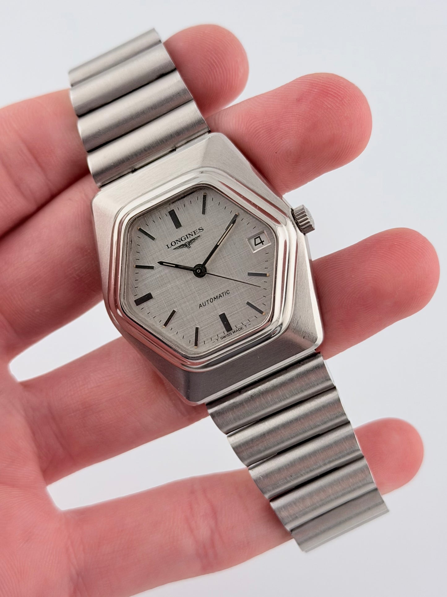 Longines Automatic Date - Rare Shape and Dial