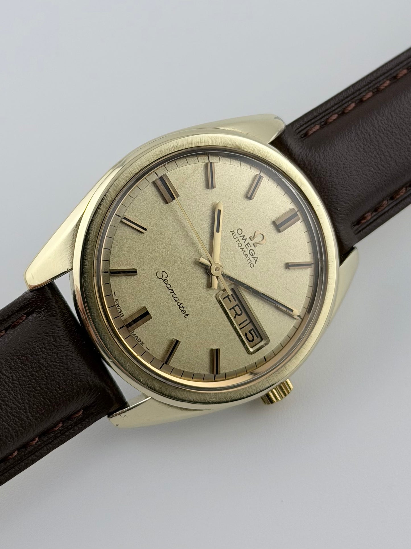 Omega Seamaster Automatic Day-Date Jumbo Pie Pan - 166.032