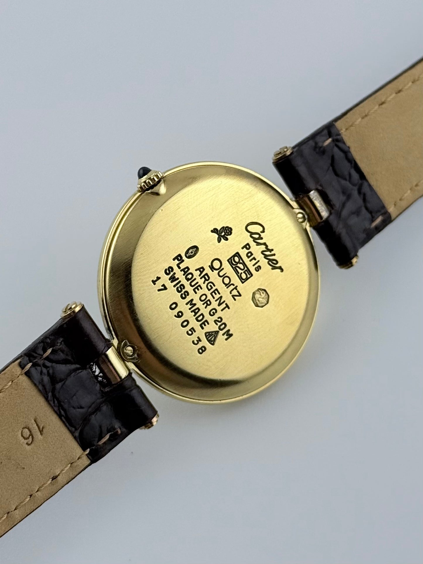 Cartier Must De Paris Vendome Quartz - 17 - Roman Numeral Dial