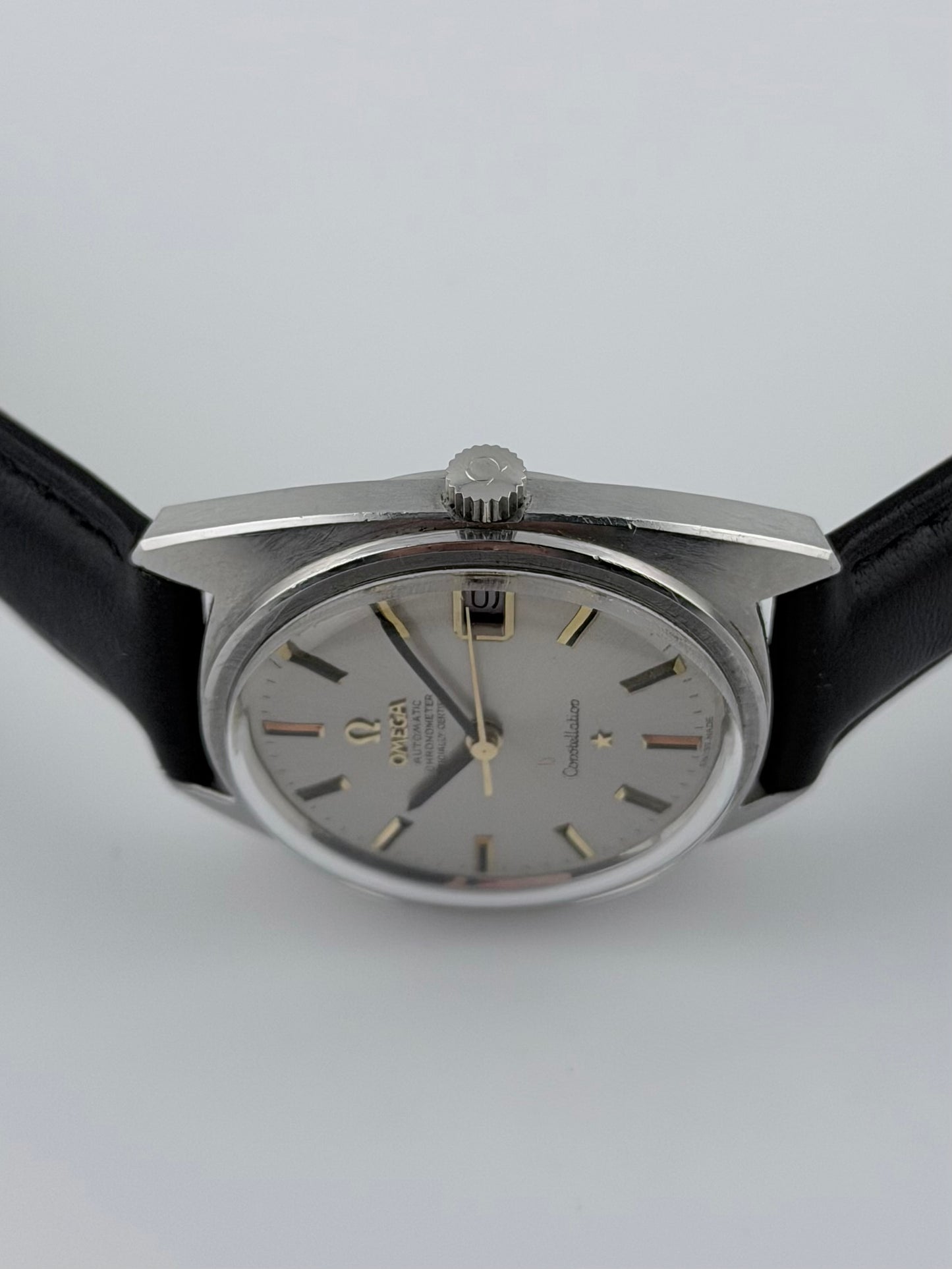 Omega Constellation Chronometer Automatic Date 168.017 Full Box and Papers