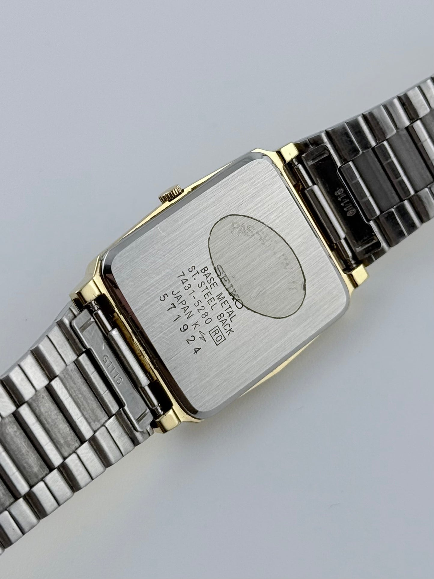 Seiko Tank Quartz - 7431-5280