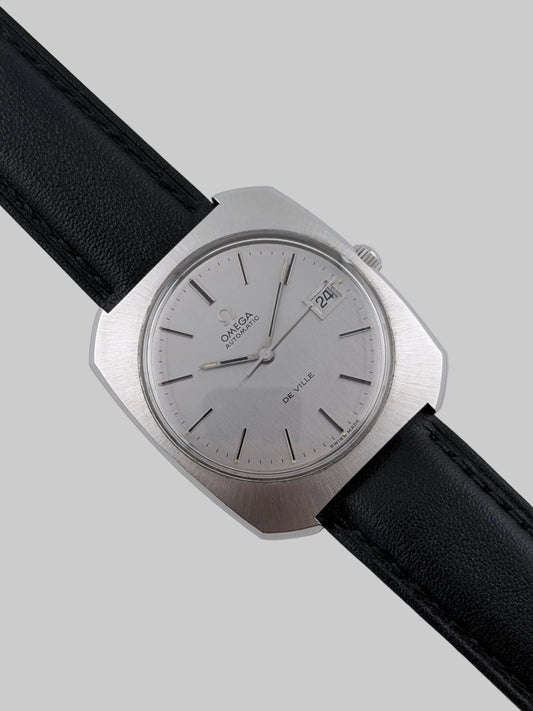 Omega De Ville Automatic Date Rare Jumbo Size - 166.085