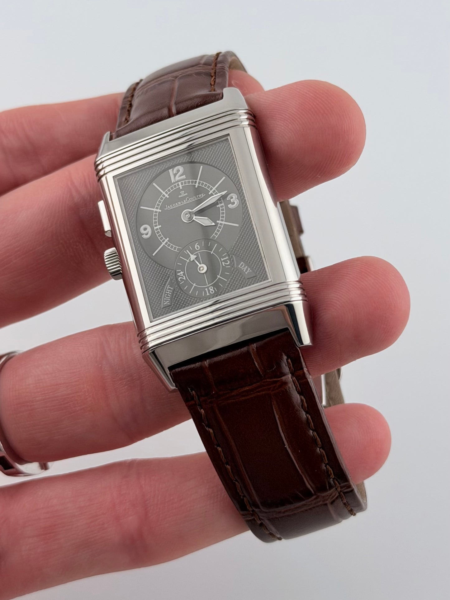 Jaeger LeCoultre Reverso Duoface Manual Wind - 272.8.54 - with Papers