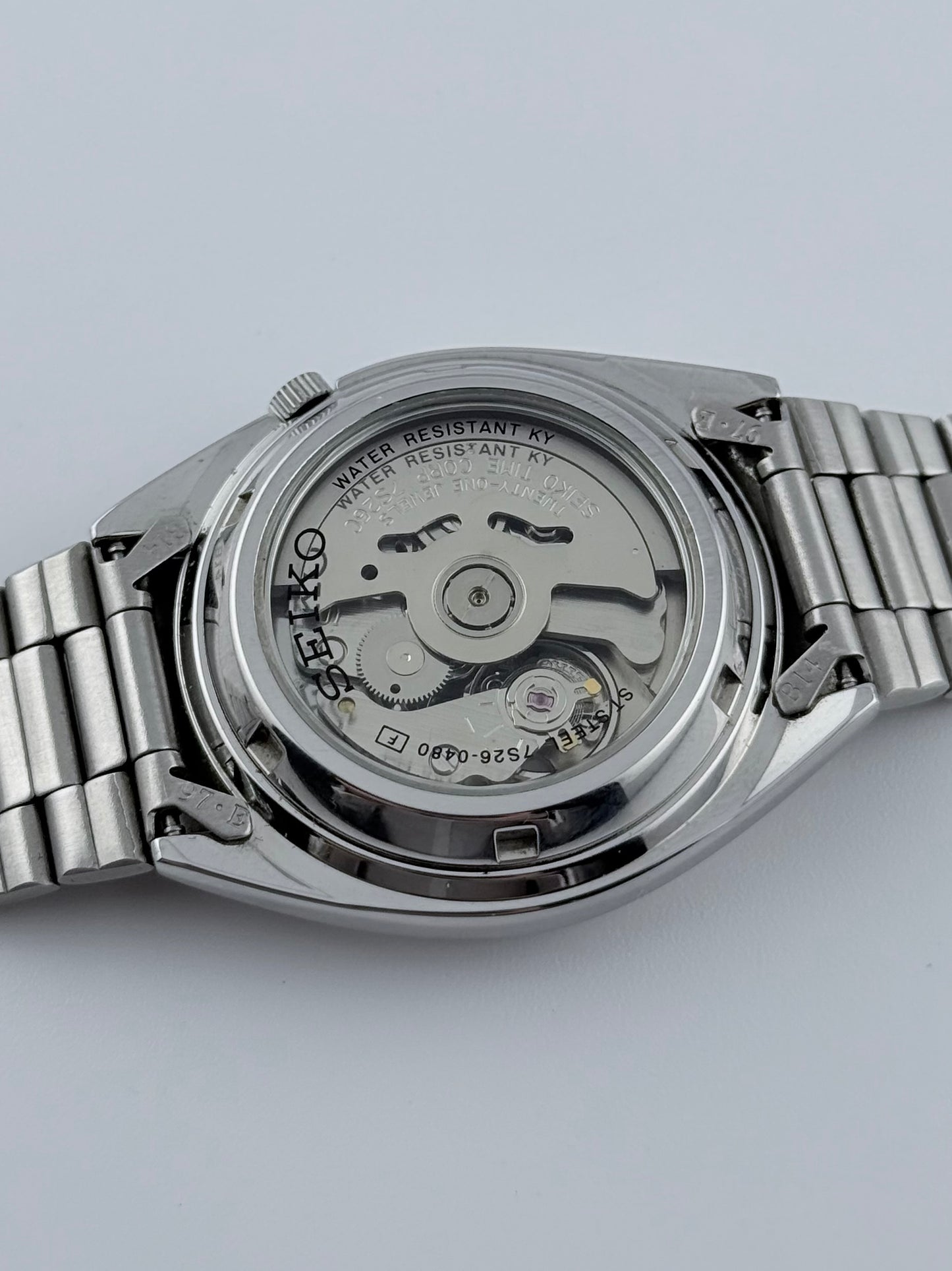 Seiko 5 Automatic 7S26-0480 - Blue Dial - Box and Hang Tag.