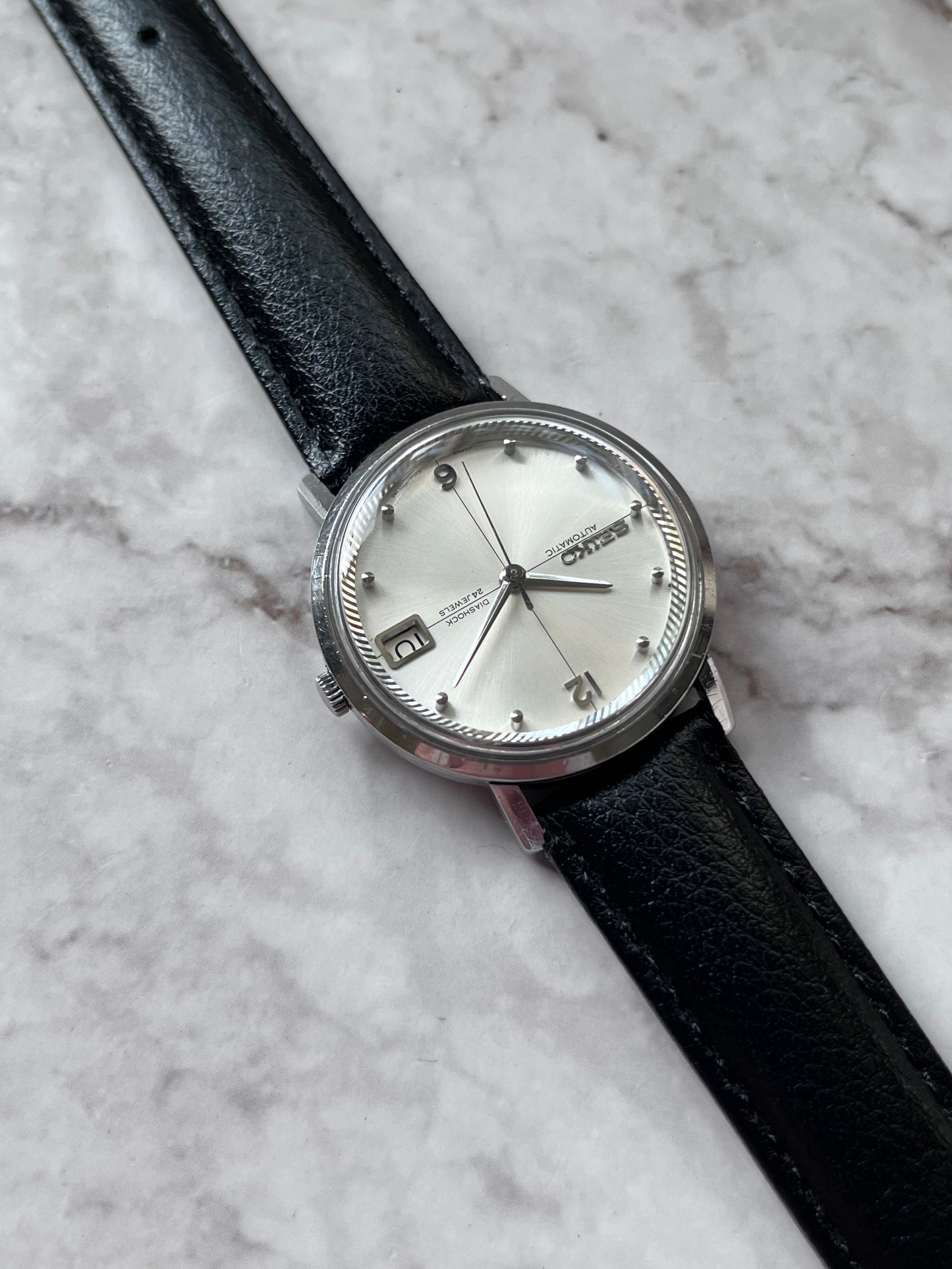 Seiko Automatic 24j Crosshair 6205-7000