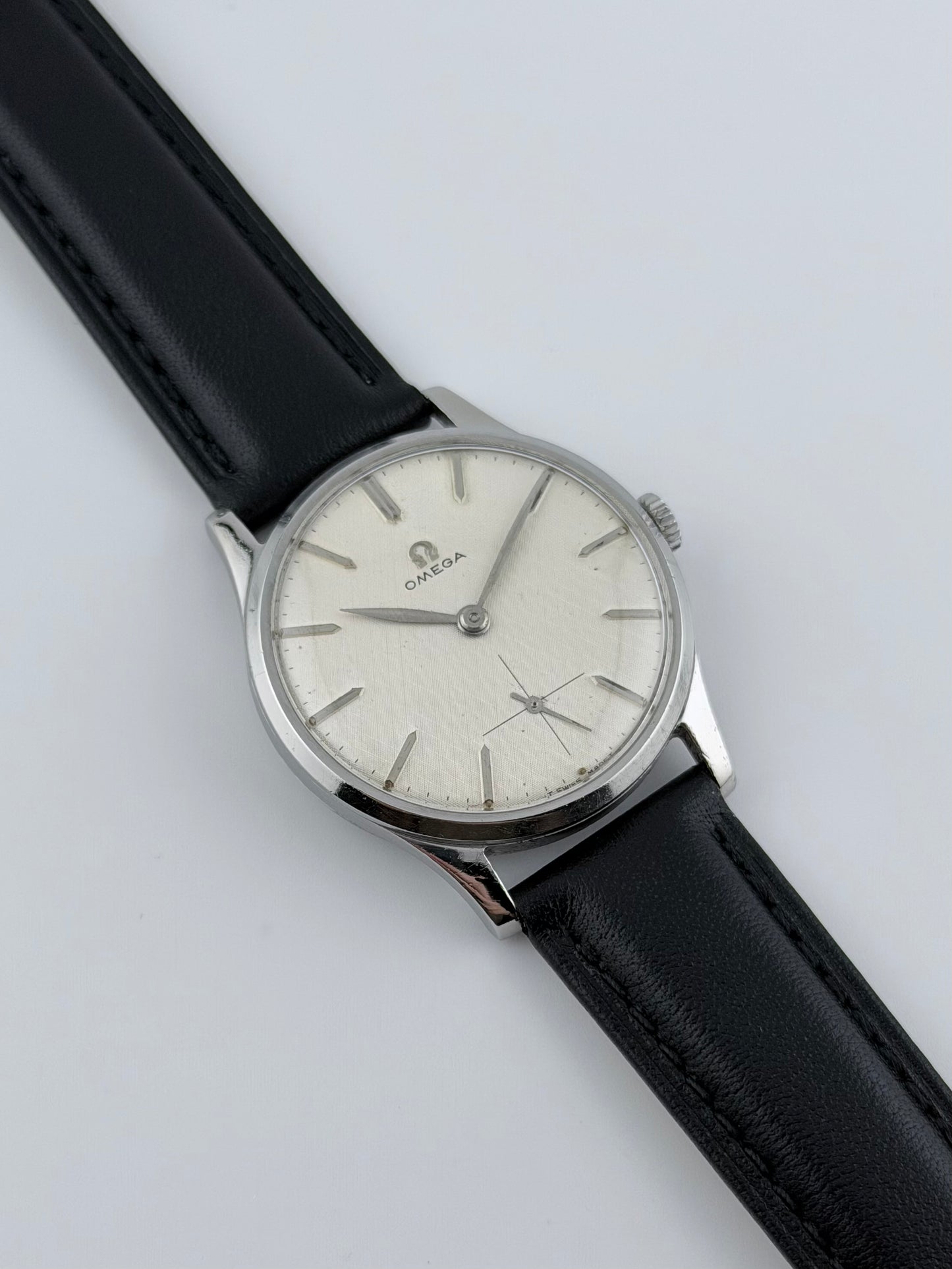 Omega Manual Wind - 13322 - Sub Secs - Linen Dial