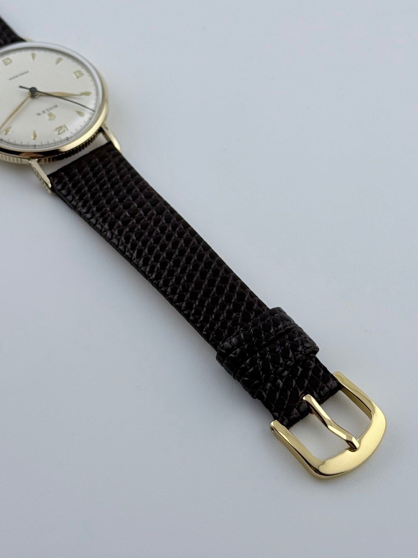 Rolex Precision Manual Wind - 739 - 9ct Gold - Coin Edge