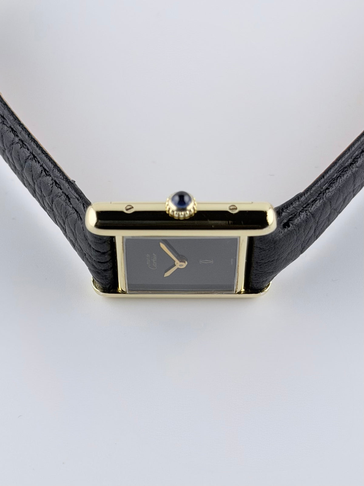 Cartier Must De Tank Paris Manual Wind - 3 - Black Dial - Ladies
