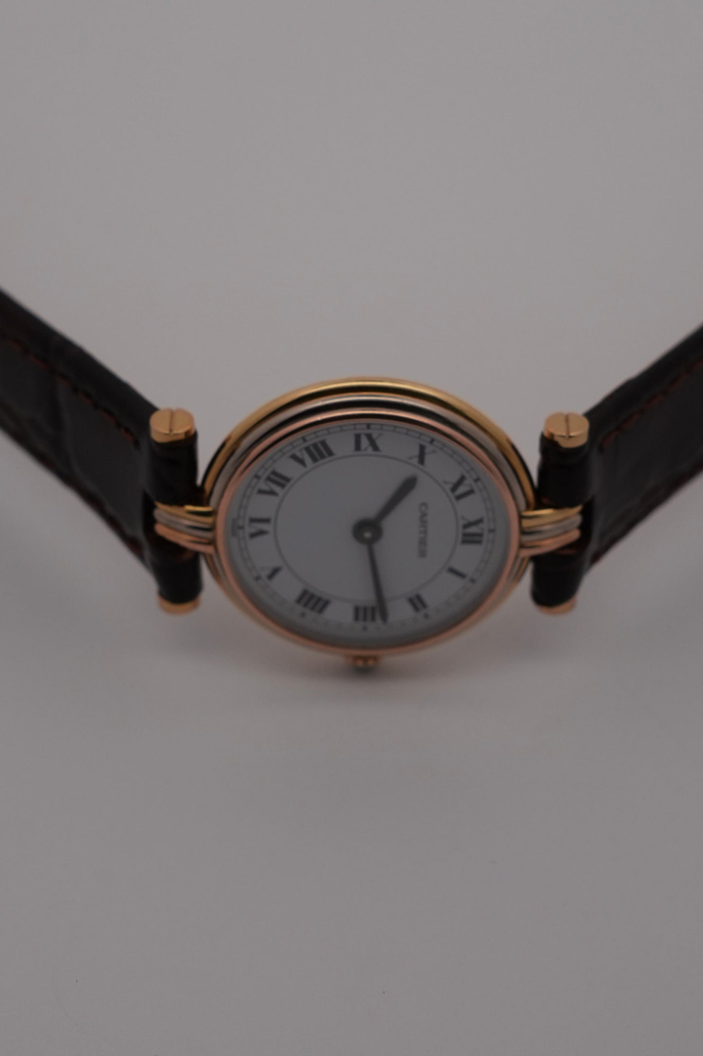 Cartier must de Vendôme Quartz - 8100 - 18ct solid gold Trinity - Full SET! - Ladies